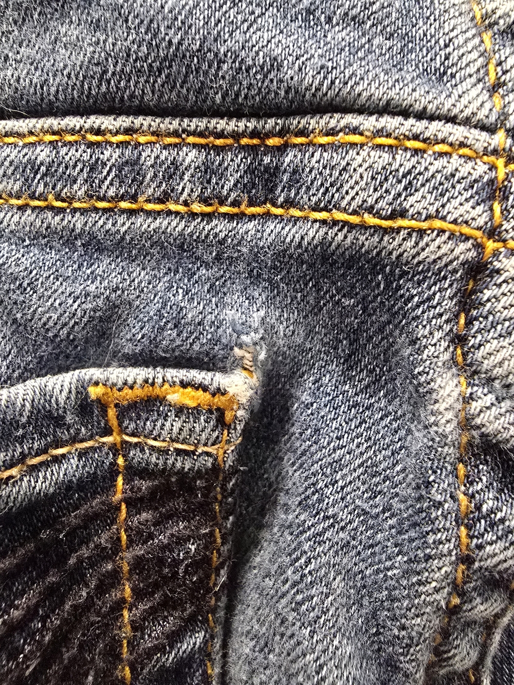 7 For All Mankind Tailorless Dojo Jeans - Picture 5 of 6